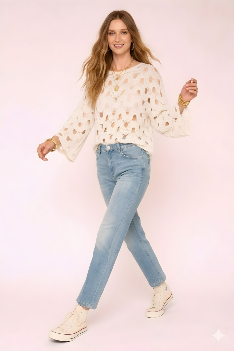 PANTALÓN NEUILLY ALABAMA COLOR AZUL CLARO